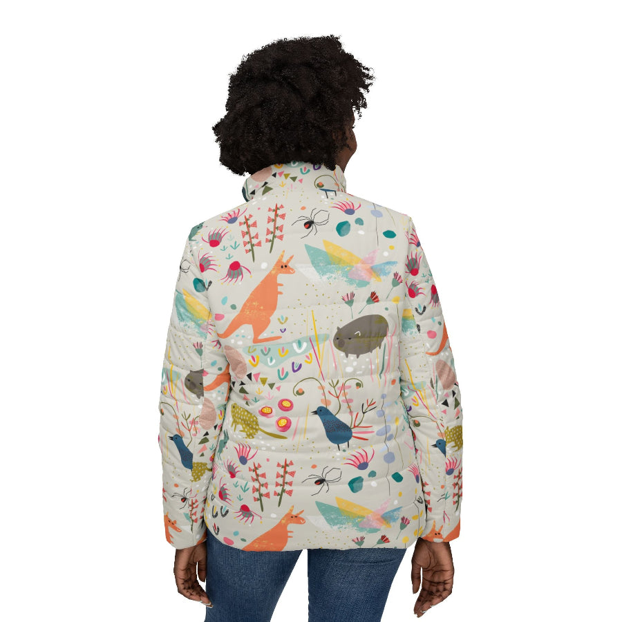 Australian Animals women’s puffer jacket