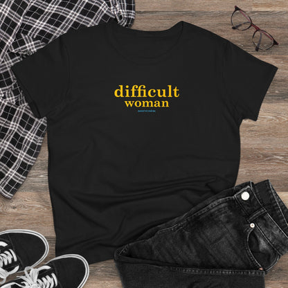 BESTSELLER Difficult woman semi-fit t shirt