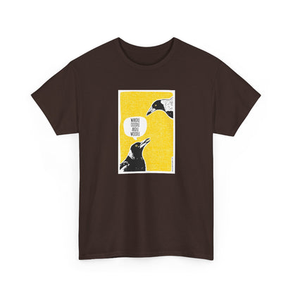 BESTSELLER Magpie Talk classic cotton t shirt