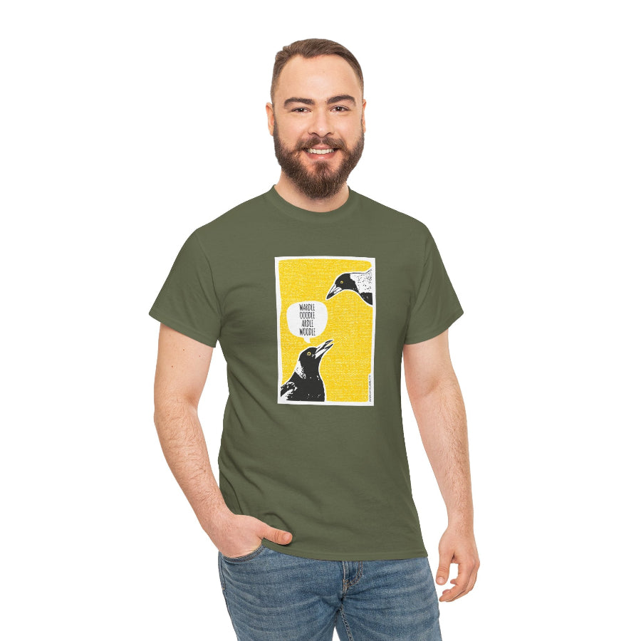 BESTSELLER Magpie Talk classic cotton t shirt