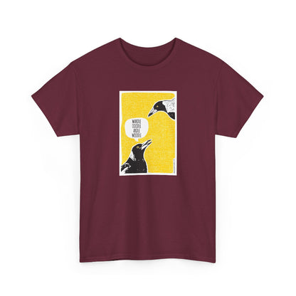 BESTSELLER Magpie Talk classic cotton t shirt