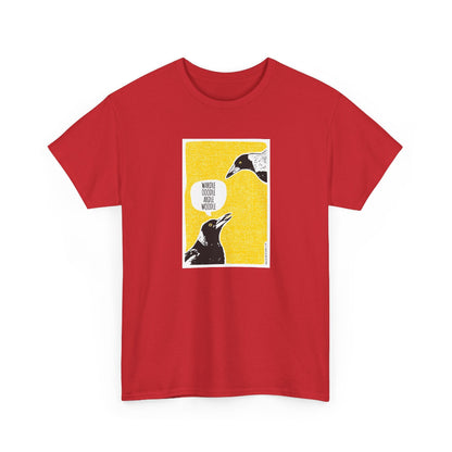 BESTSELLER Magpie Talk classic cotton t shirt