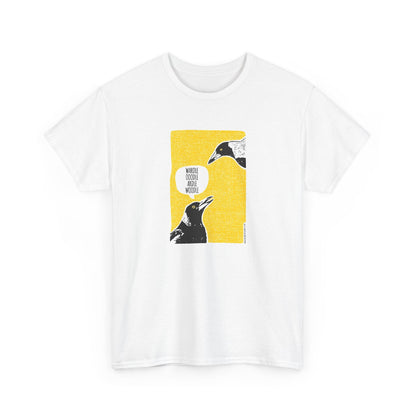 BESTSELLER Magpie Talk classic cotton t shirt