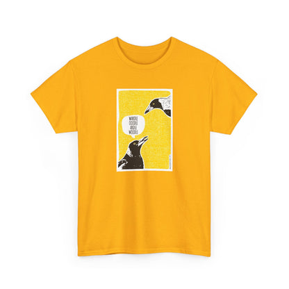 BESTSELLER Magpie Talk classic cotton t shirt