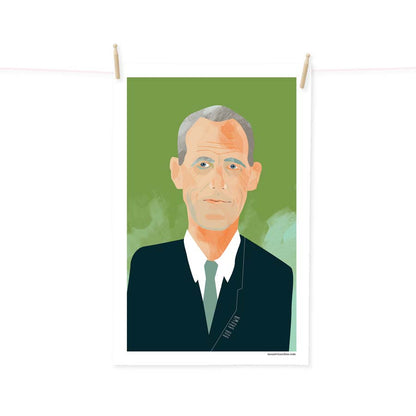 Bob Brown tea towel
