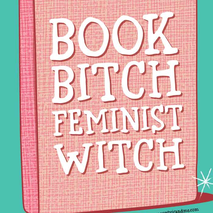 Book B#tch Feminist Witch t shirt