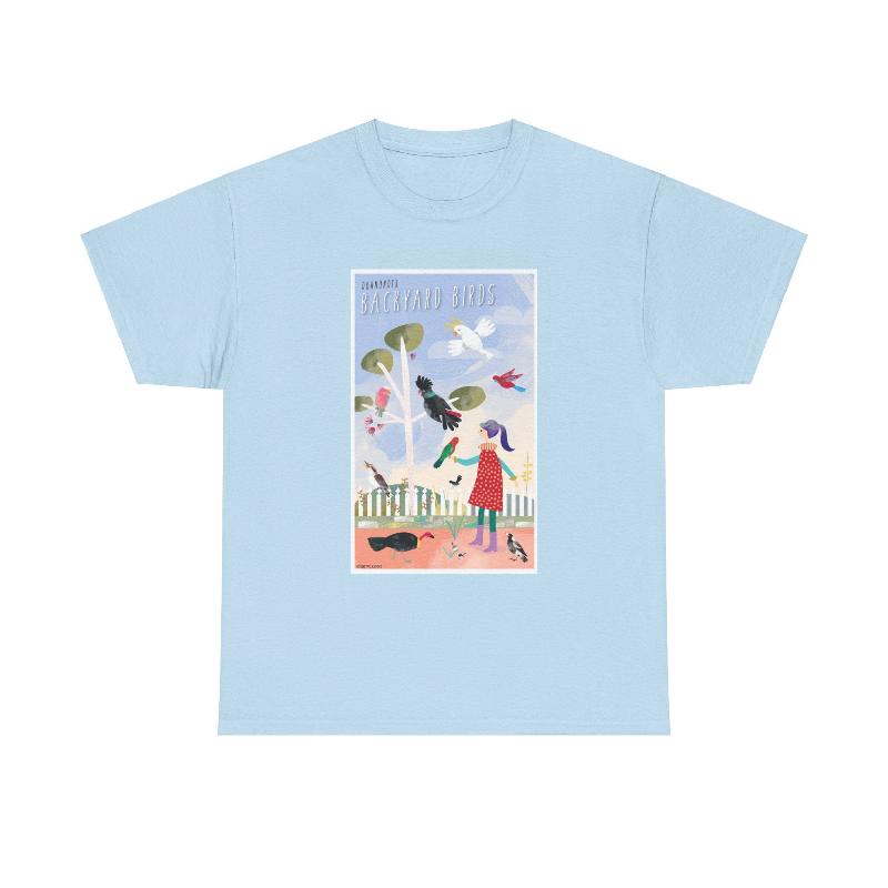 Backyard Birds classic cotton t shirt