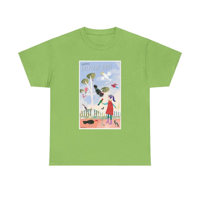 Backyard Birds classic cotton t shirt