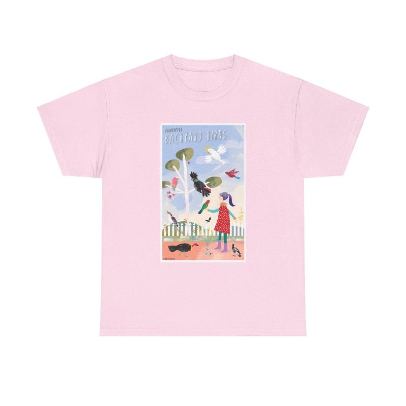 Backyard Birds classic cotton t shirt