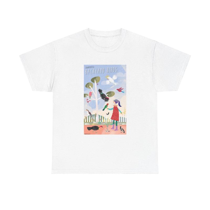 Backyard Birds classic cotton t shirt