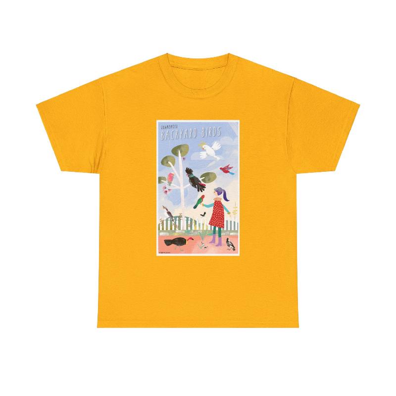 Backyard Birds classic cotton t shirt