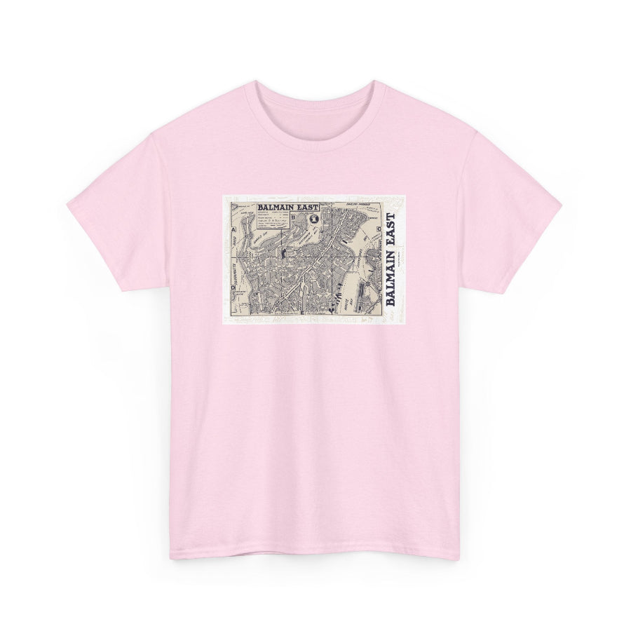 Balmain East vintage map cotton t shirt