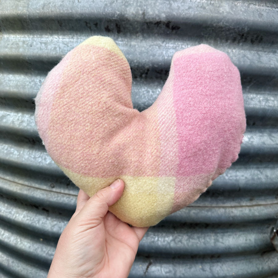 Handmade Heart: Bold Heart cushion