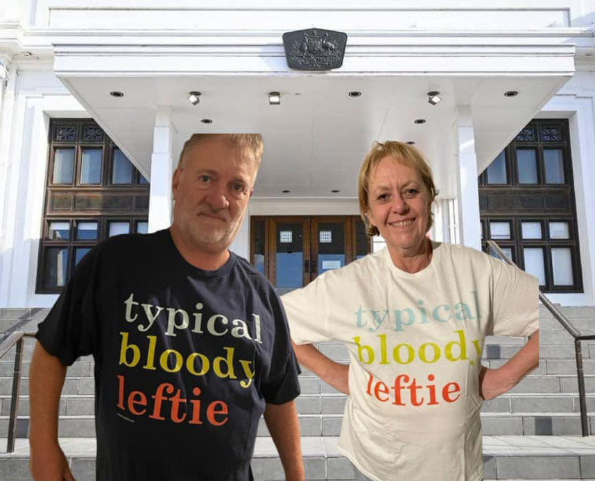 Typical Bloody Leftie classic cotton t shirt