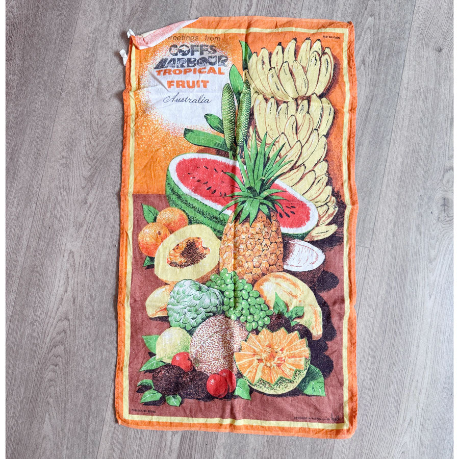 Retro Coffs Harbour tea towel
