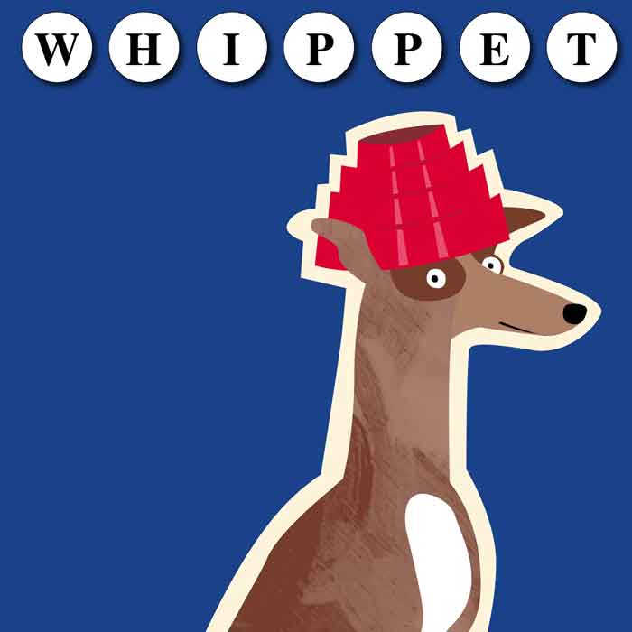 WHIPPET classic t shirt