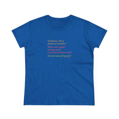 Democracy Manifest semi-fit t shirt