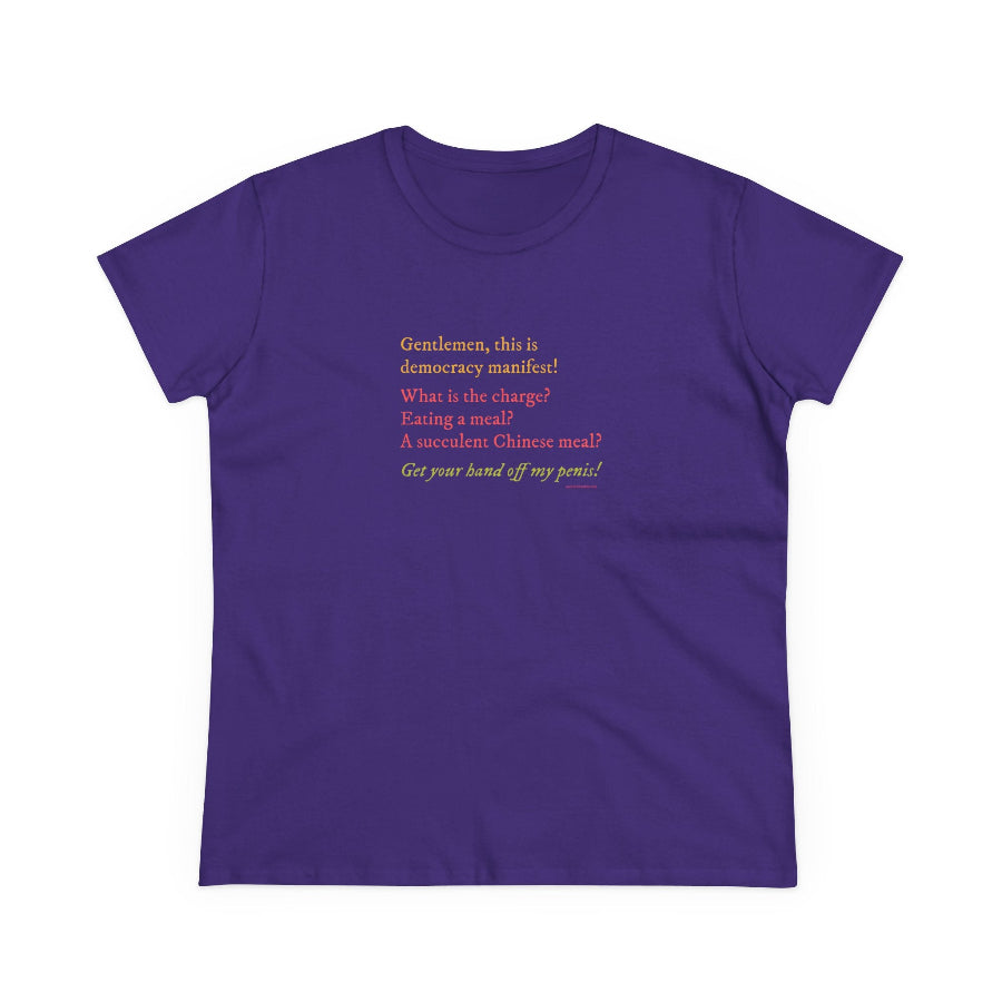Democracy Manifest semi-fit t shirt