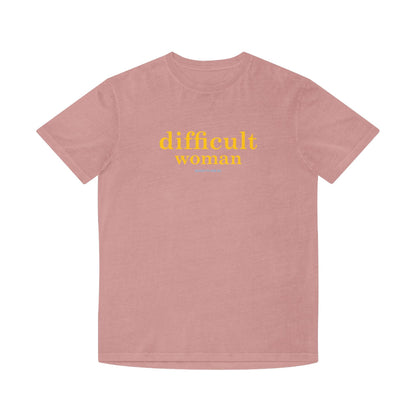 Difficult Woman faded t shirt