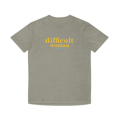 Difficult Woman faded t shirt