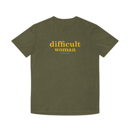 Difficult Woman faded t shirt