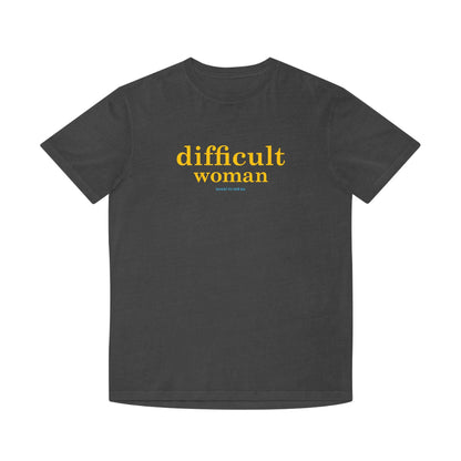 Difficult Woman faded t shirt