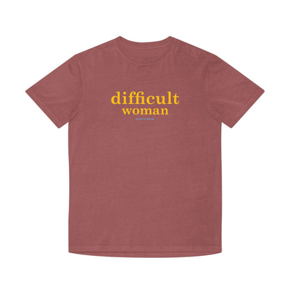 Difficult Woman faded t shirt