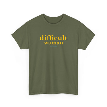 Difficult woman classic t shirt