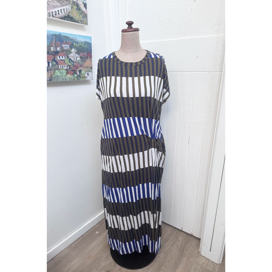 sz 12 ELK striped dress