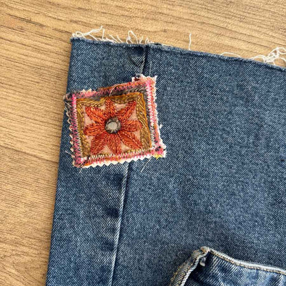 sz 18 Exist Loudly upcycled jeans
