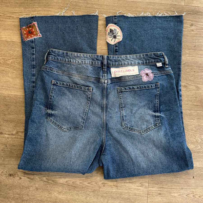 sz 18 Exist Loudly upcycled jeans