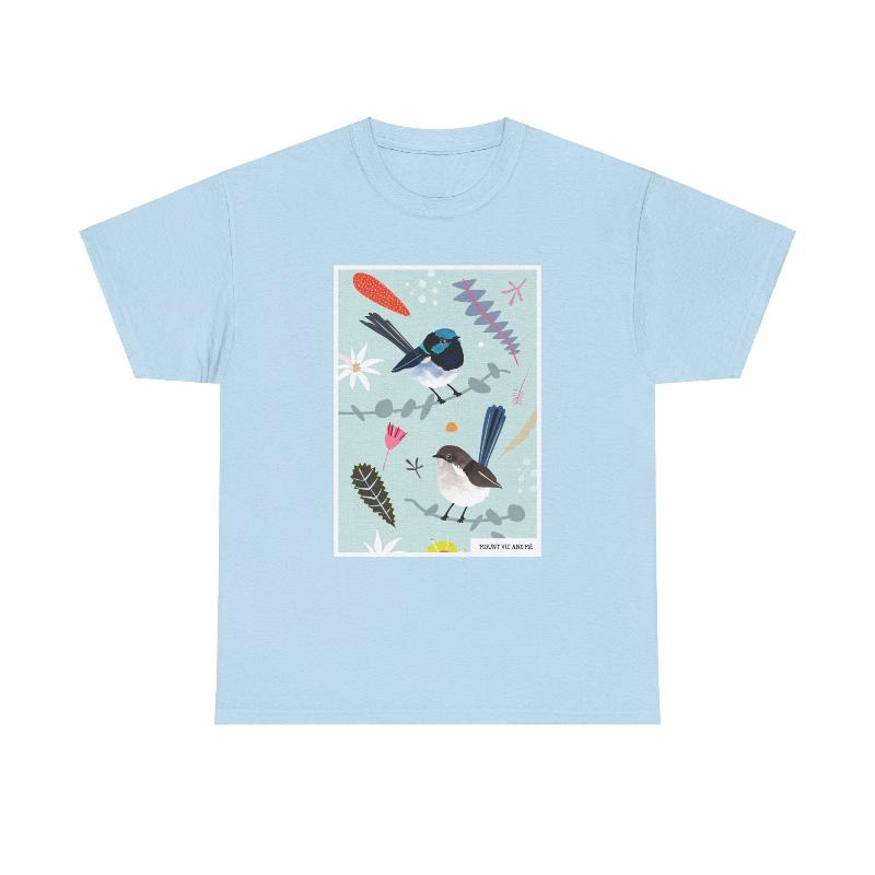 Fairy Wrens classic cotton t shirt