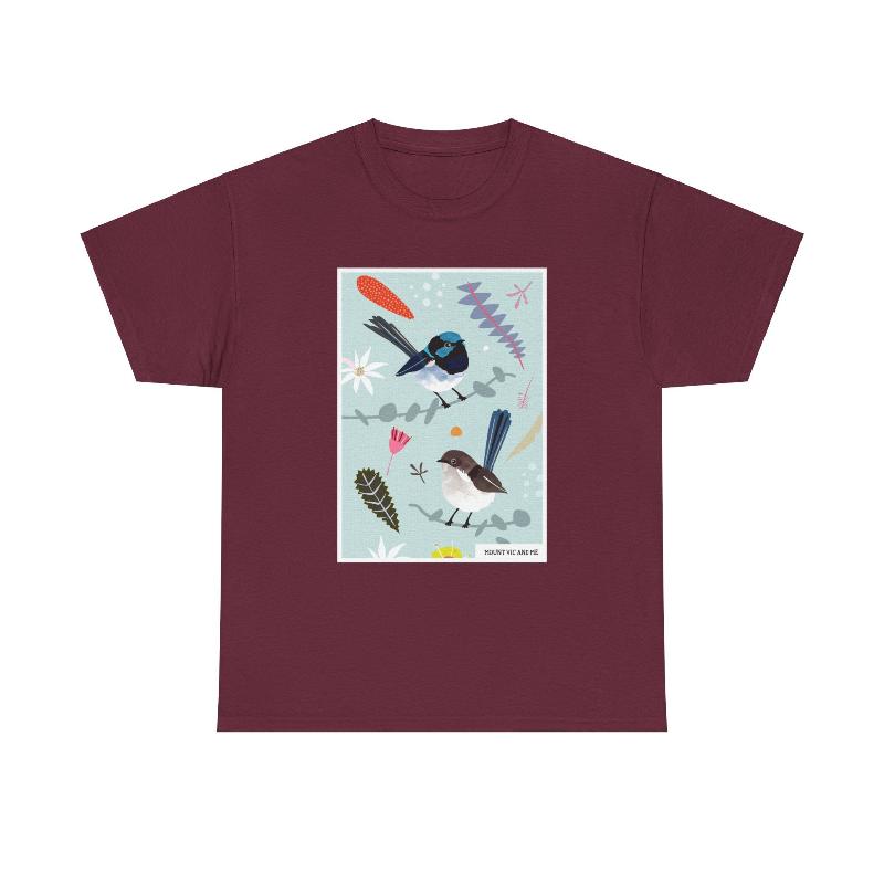 Fairy Wrens classic cotton t shirt