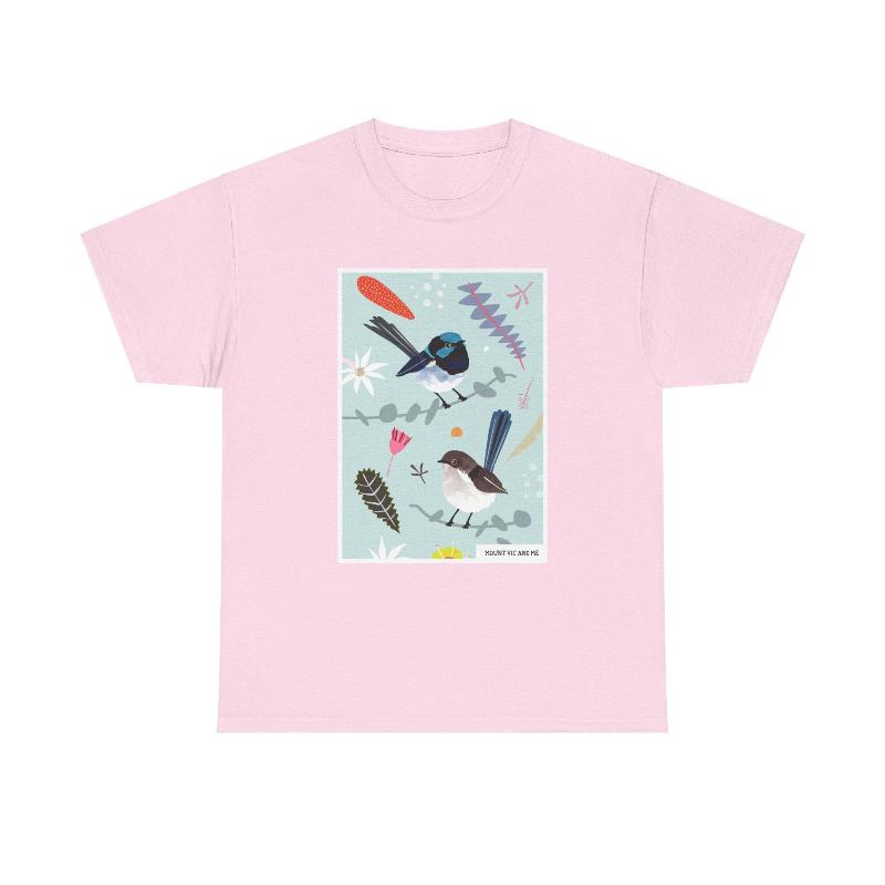 Fairy Wrens classic cotton t shirt