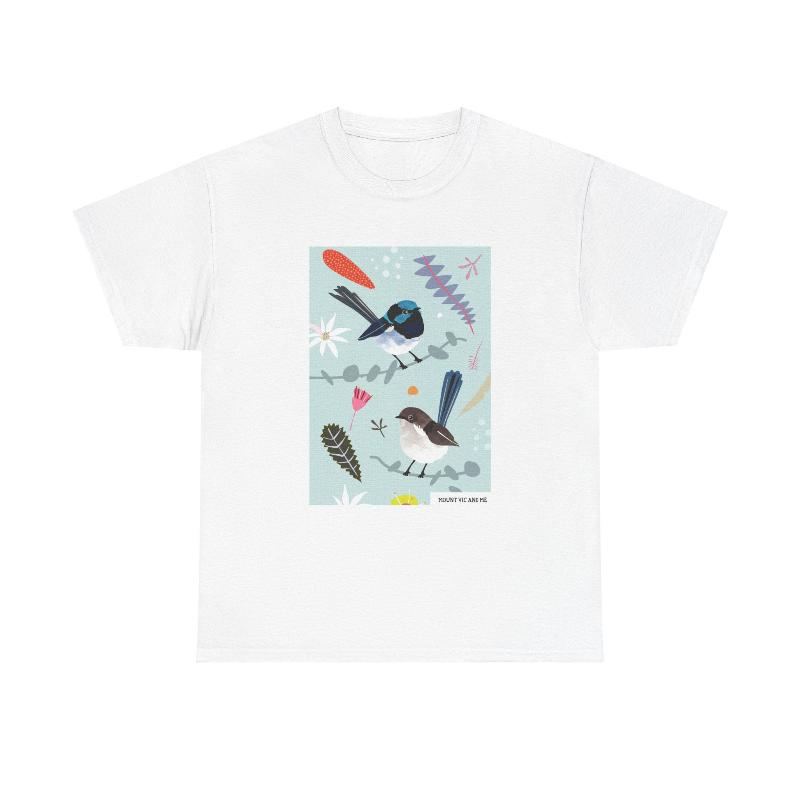 Fairy Wrens classic cotton t shirt