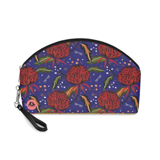 Floral Waratah Chintz carry bag