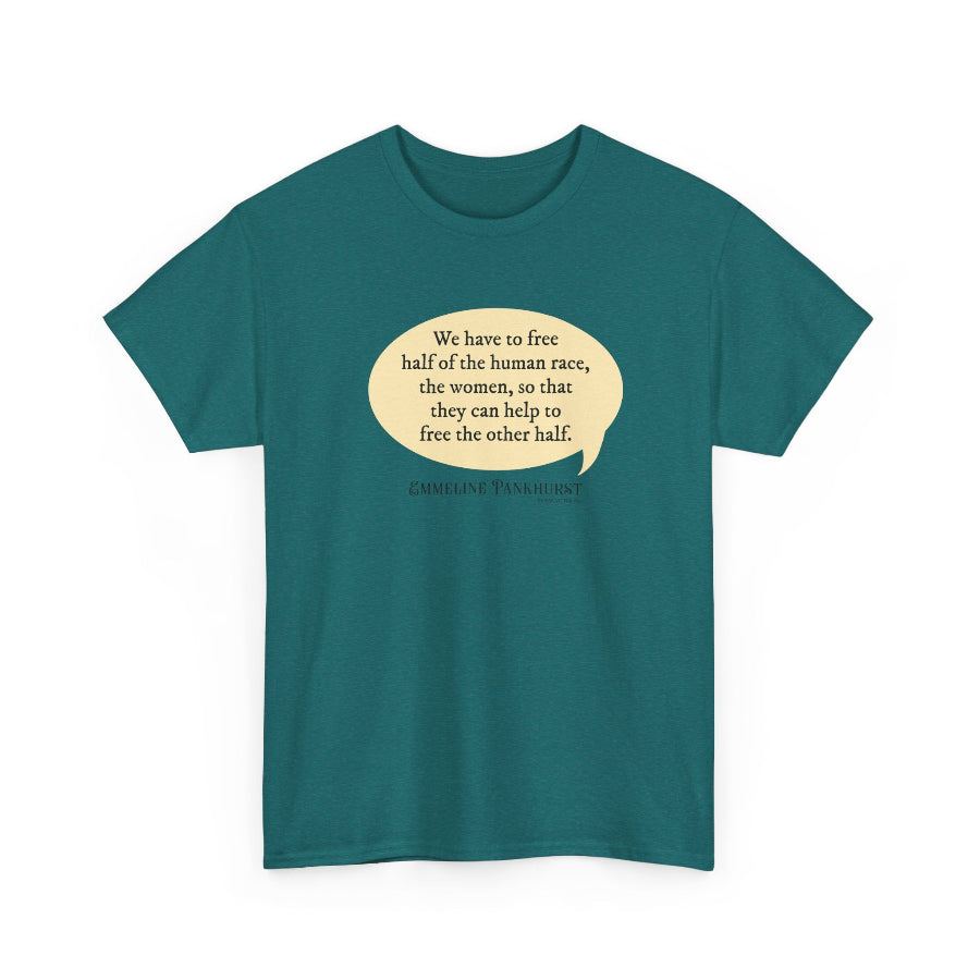 Free the women classic cotton t shirt