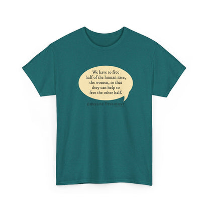 Free the women classic cotton t shirt