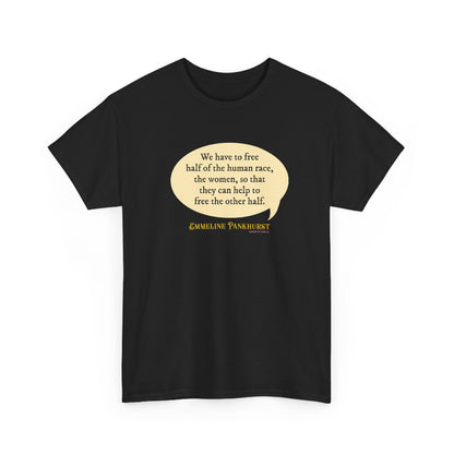 Free the women classic cotton t shirt