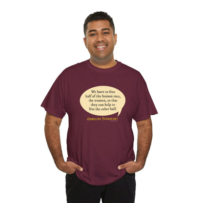 Free the women classic cotton t shirt