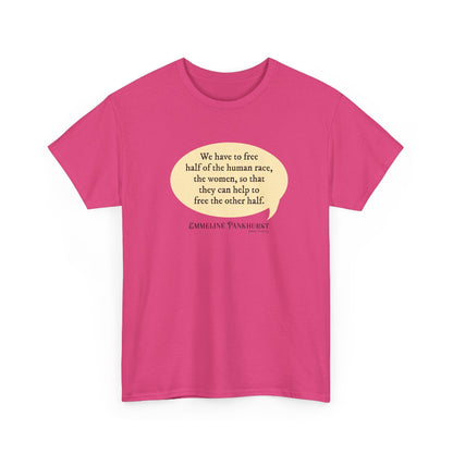 Free the women classic cotton t shirt