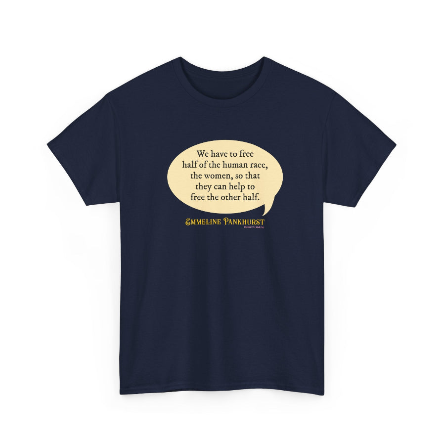 Free the women classic cotton t shirt