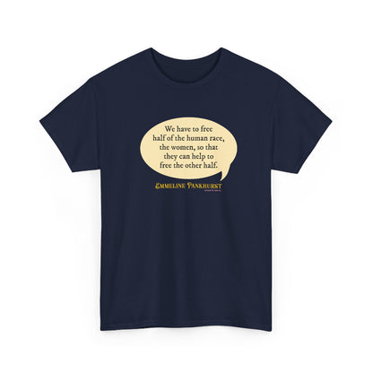 Free the women classic cotton t shirt
