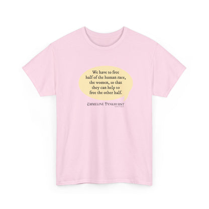 Free the women classic cotton t shirt
