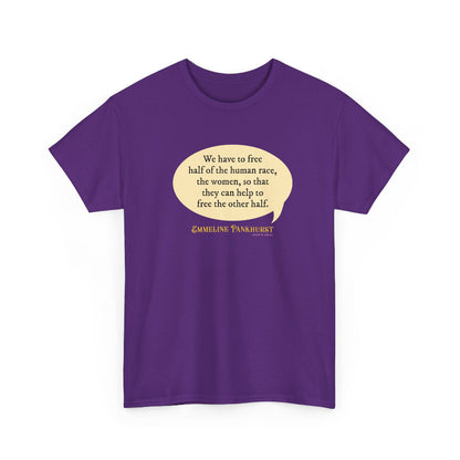 Free the women classic cotton t shirt