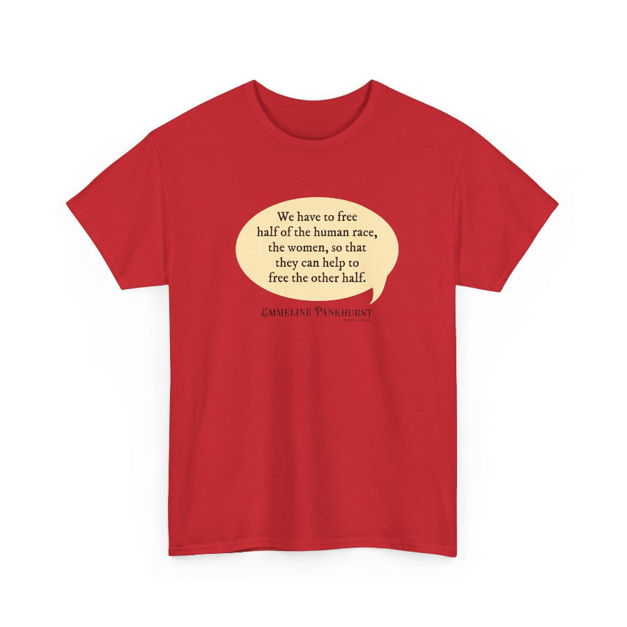 Free the women classic cotton t shirt