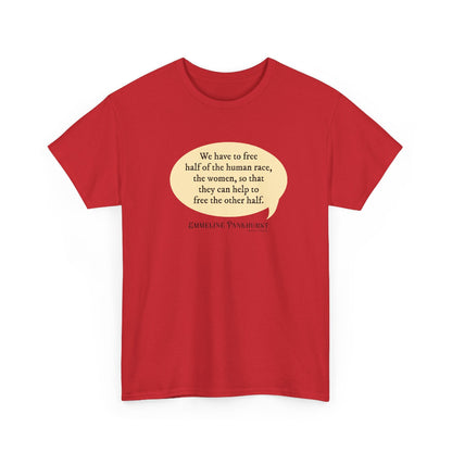 Free the women classic cotton t shirt