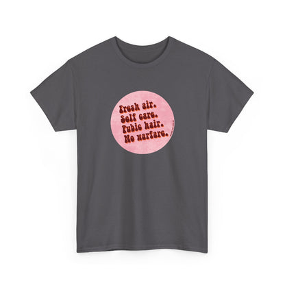 Fresh Air Self Care classic cotton t shirt