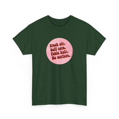 Fresh Air Self Care classic cotton t shirt