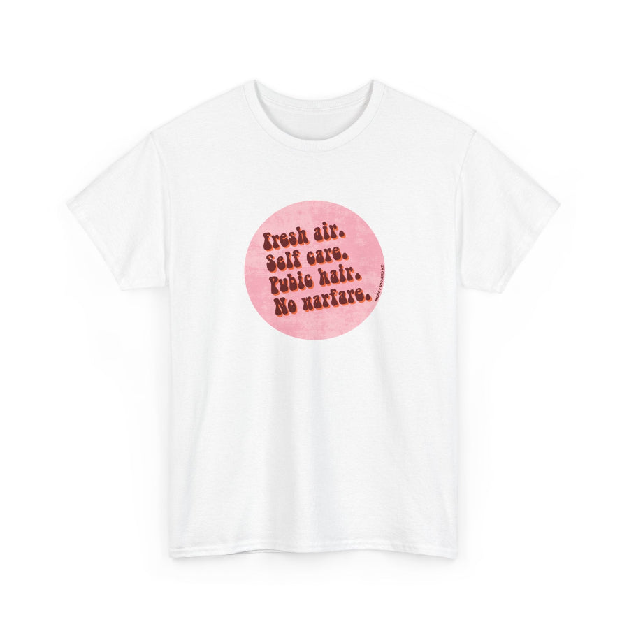 Fresh Air Self Care classic cotton t shirt